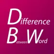 Diff Words Diff Words