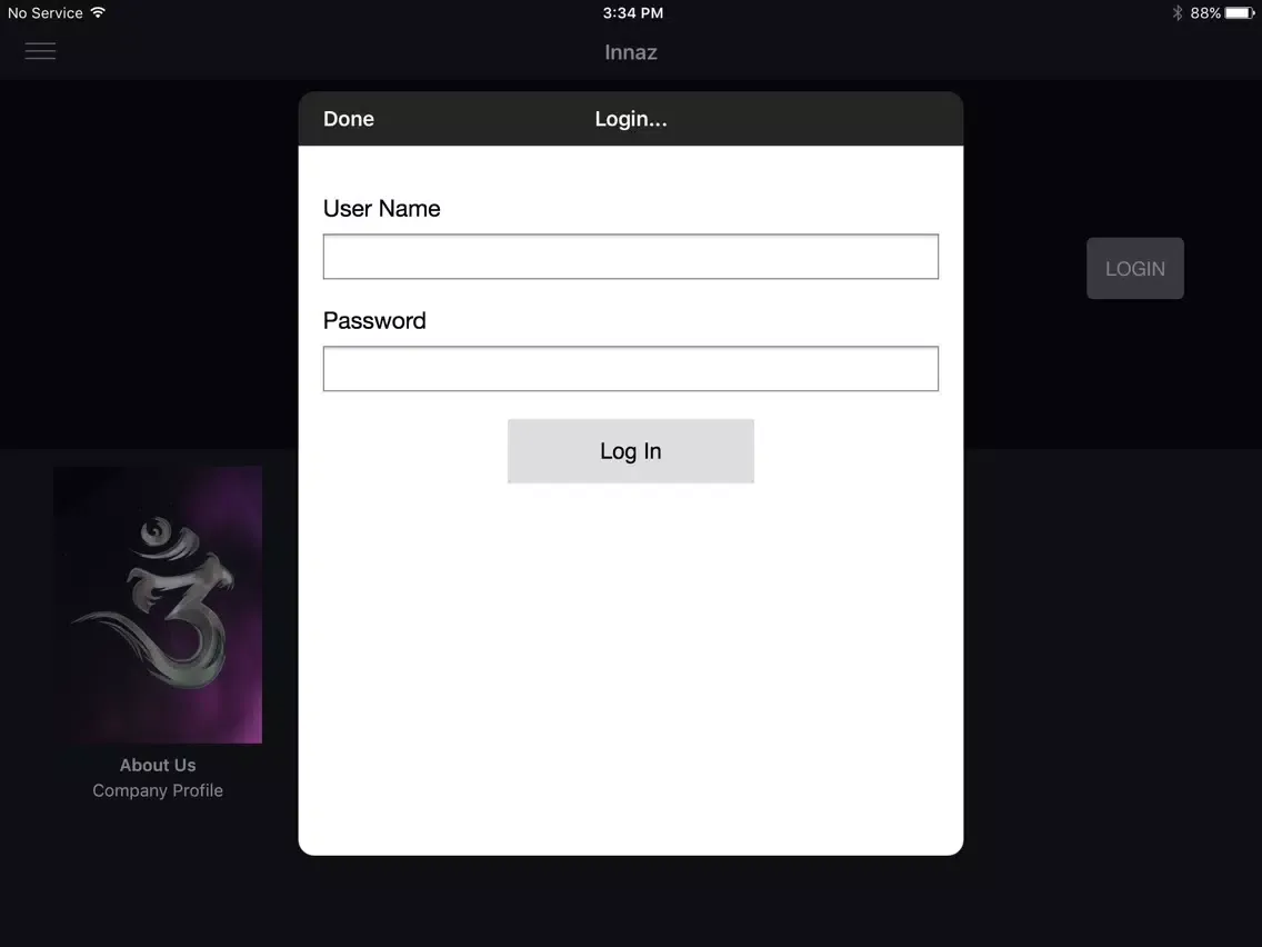 Innaz iPad  Screenshots