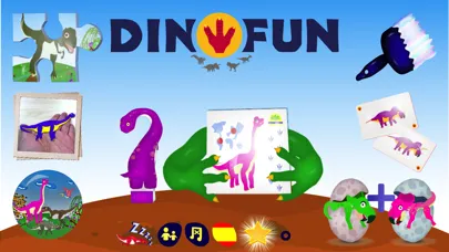 Capturas de pantalla de DinoFun - Dinosaurs & games for Kids