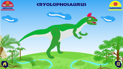 DinoFun - Dinosaurs & games for Kids سکرین شاٹس