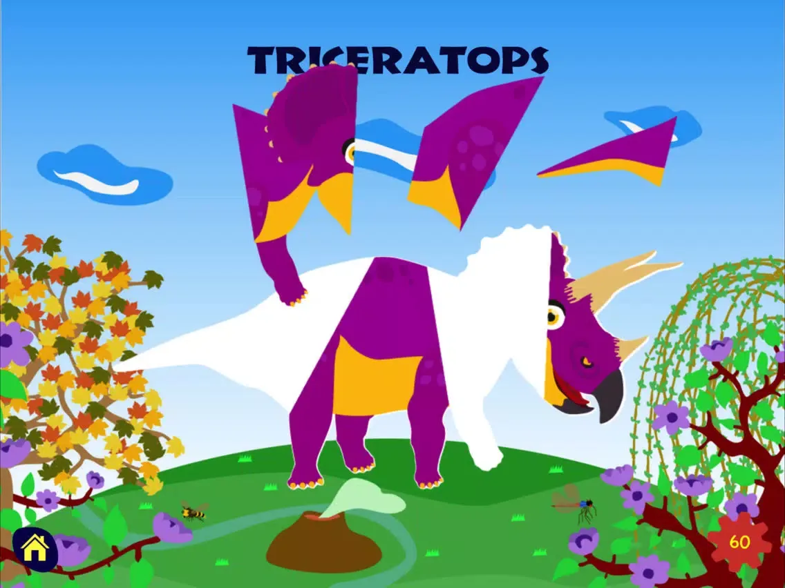 Little DinoFun - Fun Science Dinosaur Toddler Game iPad  Screenshots