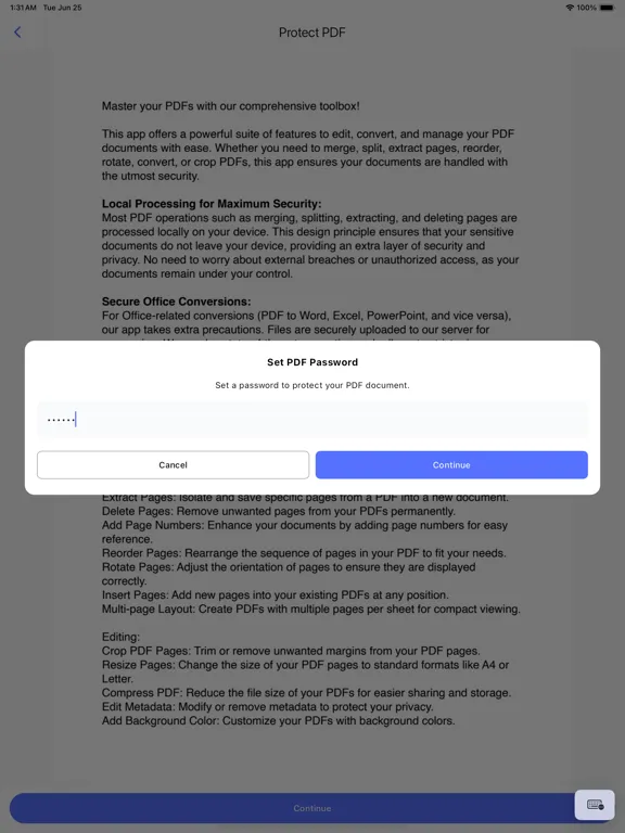 صور PDFlexor - PDF Editor Tools iPad 