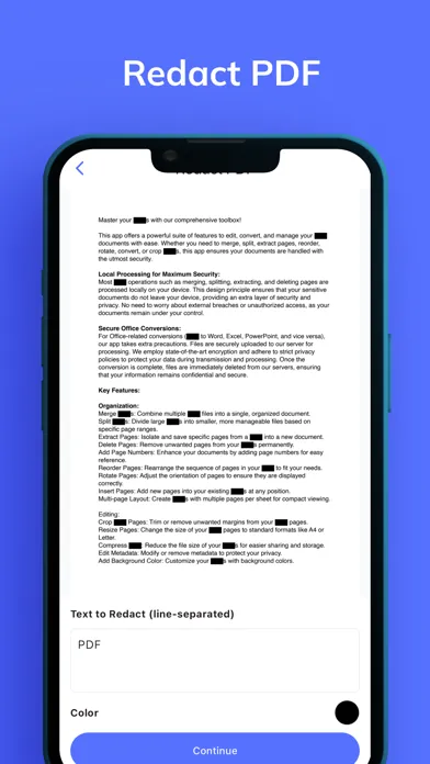 صور PDFlexor - PDF Editor Tools