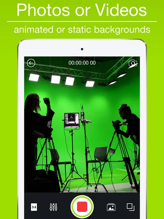 Captures d'écran de Chroma Key Studio Pro iPad 