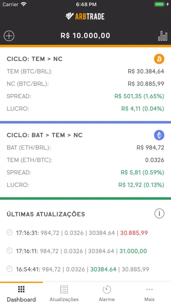 Arbtrade应用截图