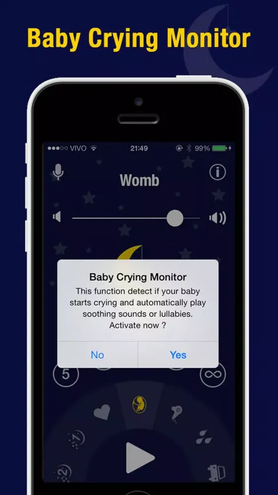 Captures d'écran de Baby Sleep Sounds & Lullabies
