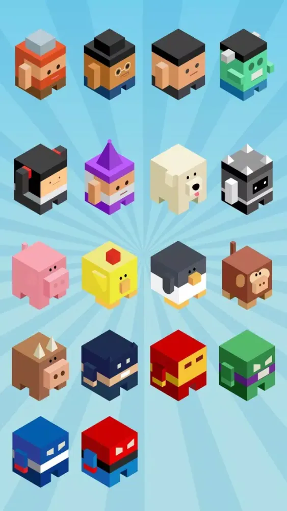 Blocky Dash - Endless Arcade Runner应用截图