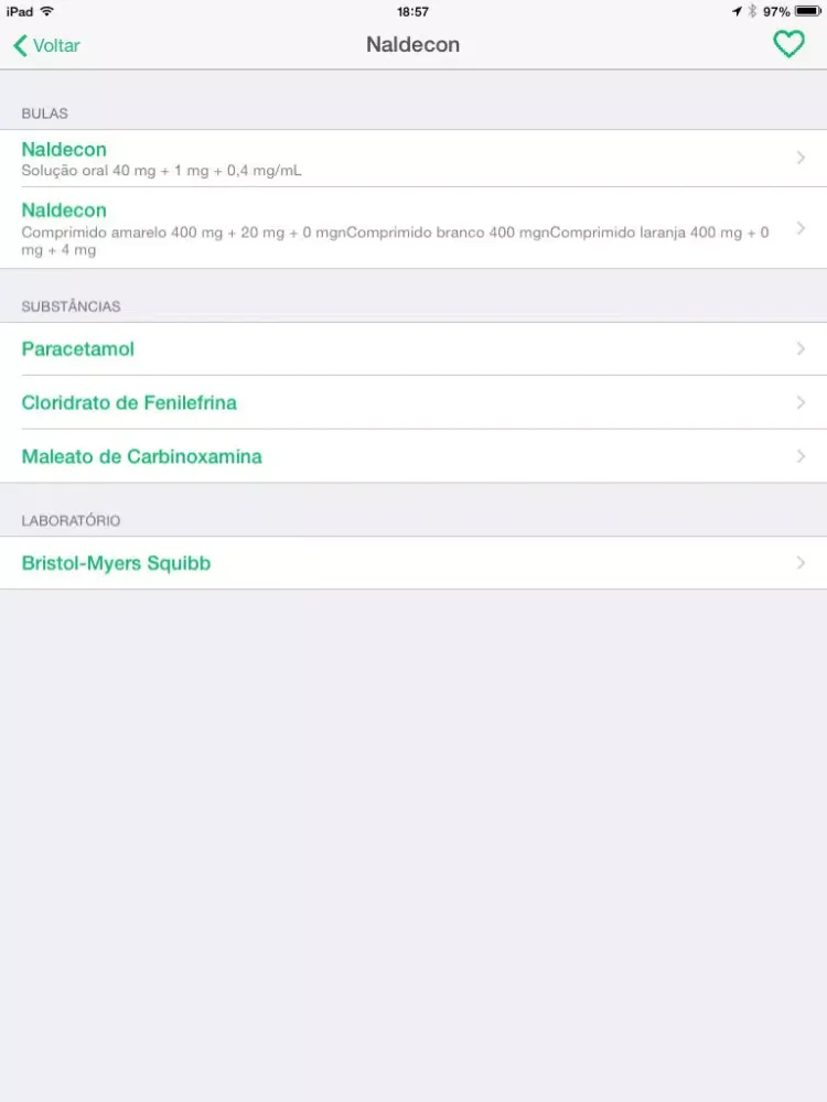 Bulas de A a Z iPad  سکرین شاٹس
