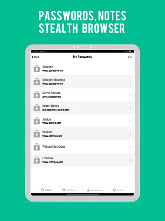 Secure Folder PRO iPad  Ekran Görüntüleri