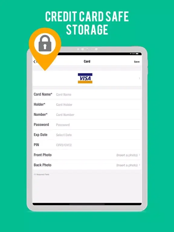 Secure Folder PRO iPad  Ekran Görüntüleri