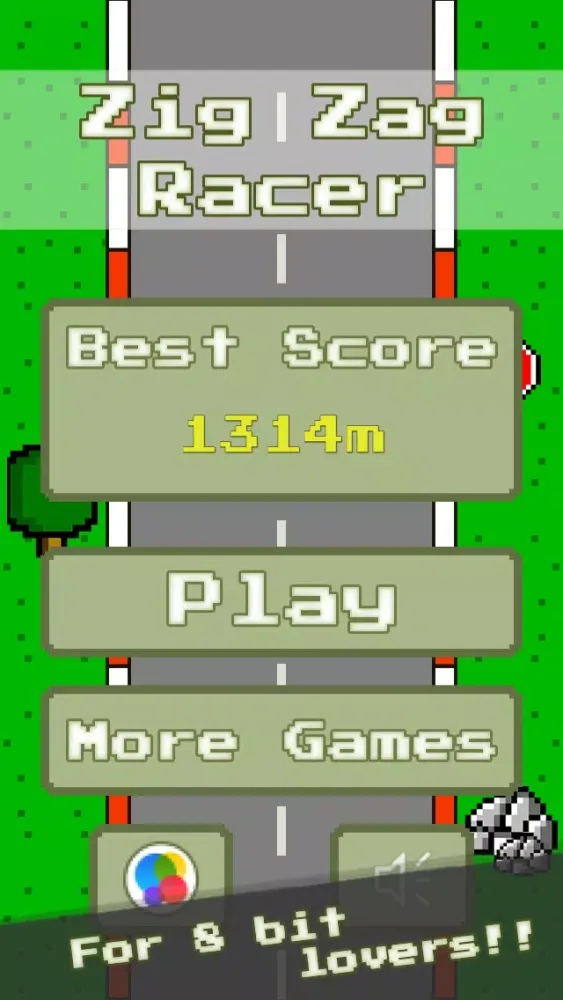 Zrzuty ekranu ZigZag Racer - Insanely Addictive!