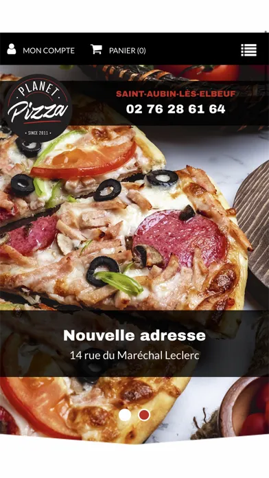 PLANETPIZZA ST AUBIN 스크린샷