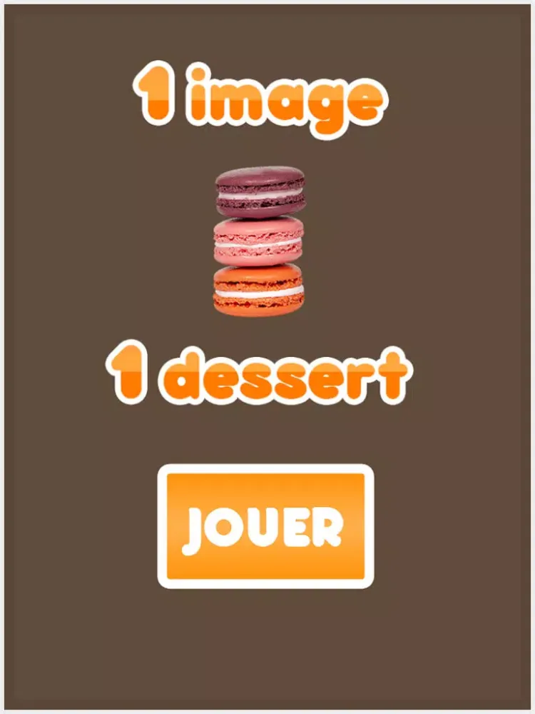 1 image 1 dessert iPad  스크린샷