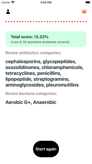 Antibiotics & Bacteria Quizzes Screenshots