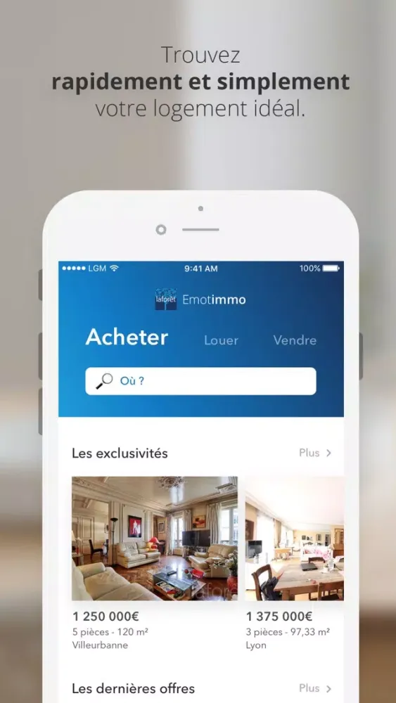 Laforêt, location & vente immo スクリーンショット