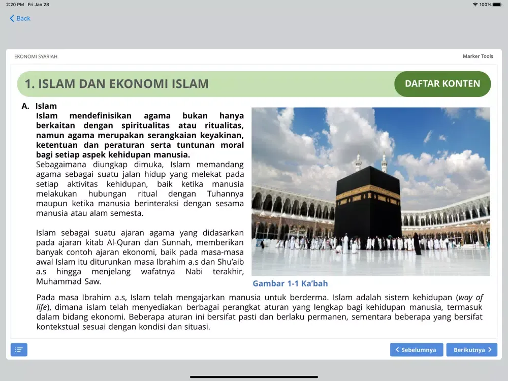 IDE Syariah iPad  स्क्रीनशॉट