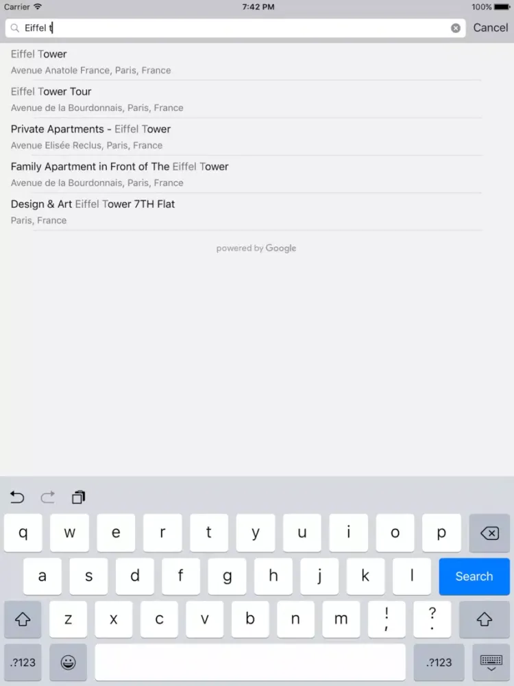 Скриншоты Prank Location for GPS iPad 