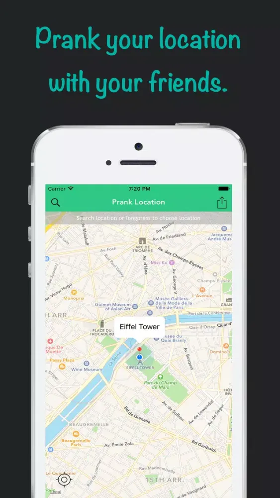Скриншоты Prank Location for GPS
