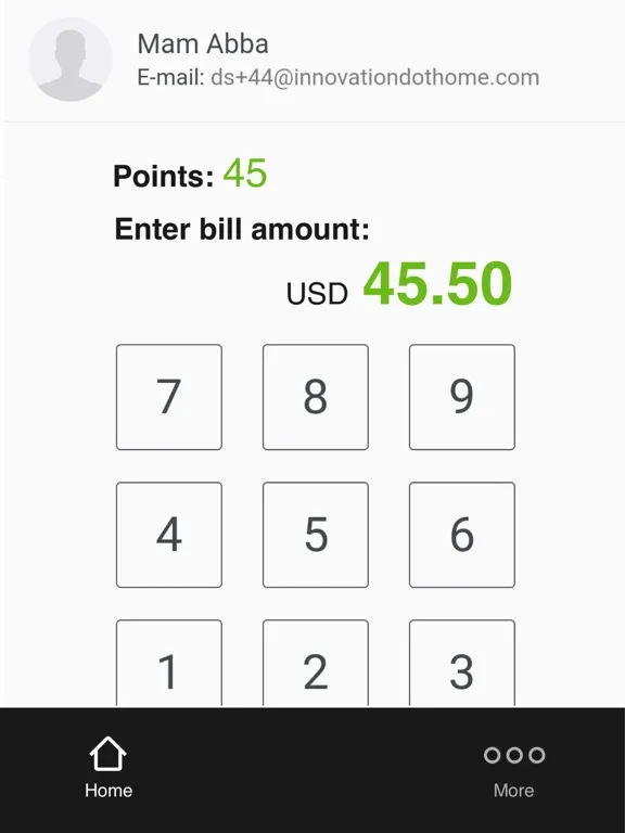 Admin App Client Card iPad  Screenshots