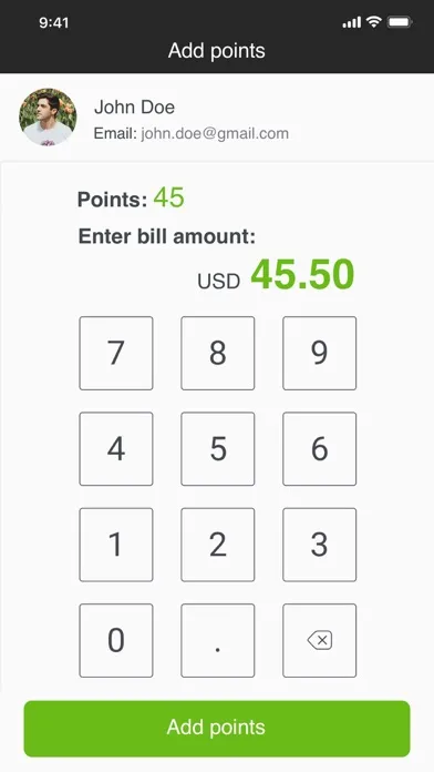 Admin App Client Card Screenshots