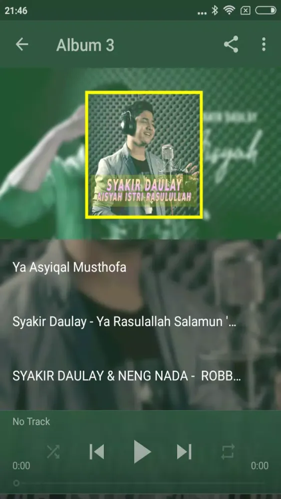 Capturas de pantalla de Syakir Daulay Sholawat Terbaru