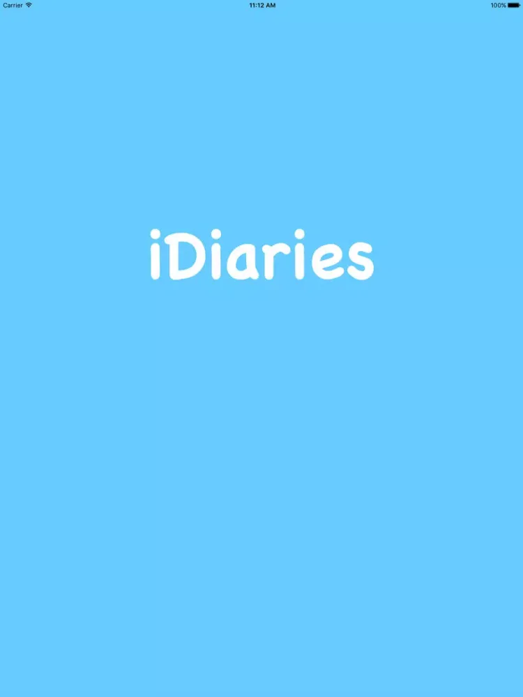 Capturas de tela do iDiaries - An easy diary to talk with yourself everyday and start to meet better you from heart! iPad 