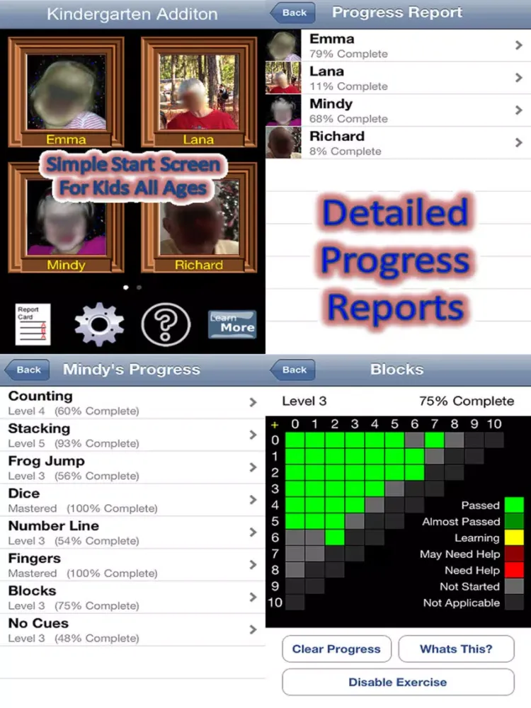 Kindergarten Addition (Math for PreK, Preschool, and Kindergarten Kids) iPad Screenshots
