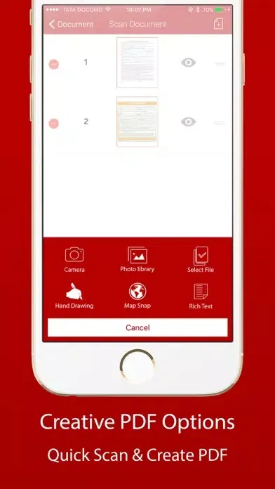 Tangkapan layar PDF Maker Pro:Splitter,Merger
