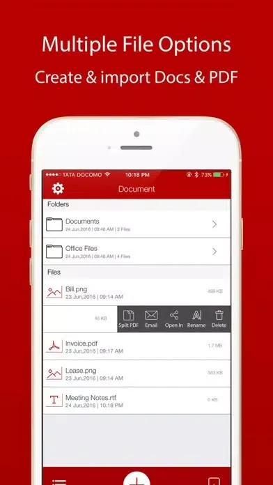 Tangkapan layar PDF Maker Pro:Splitter,Merger