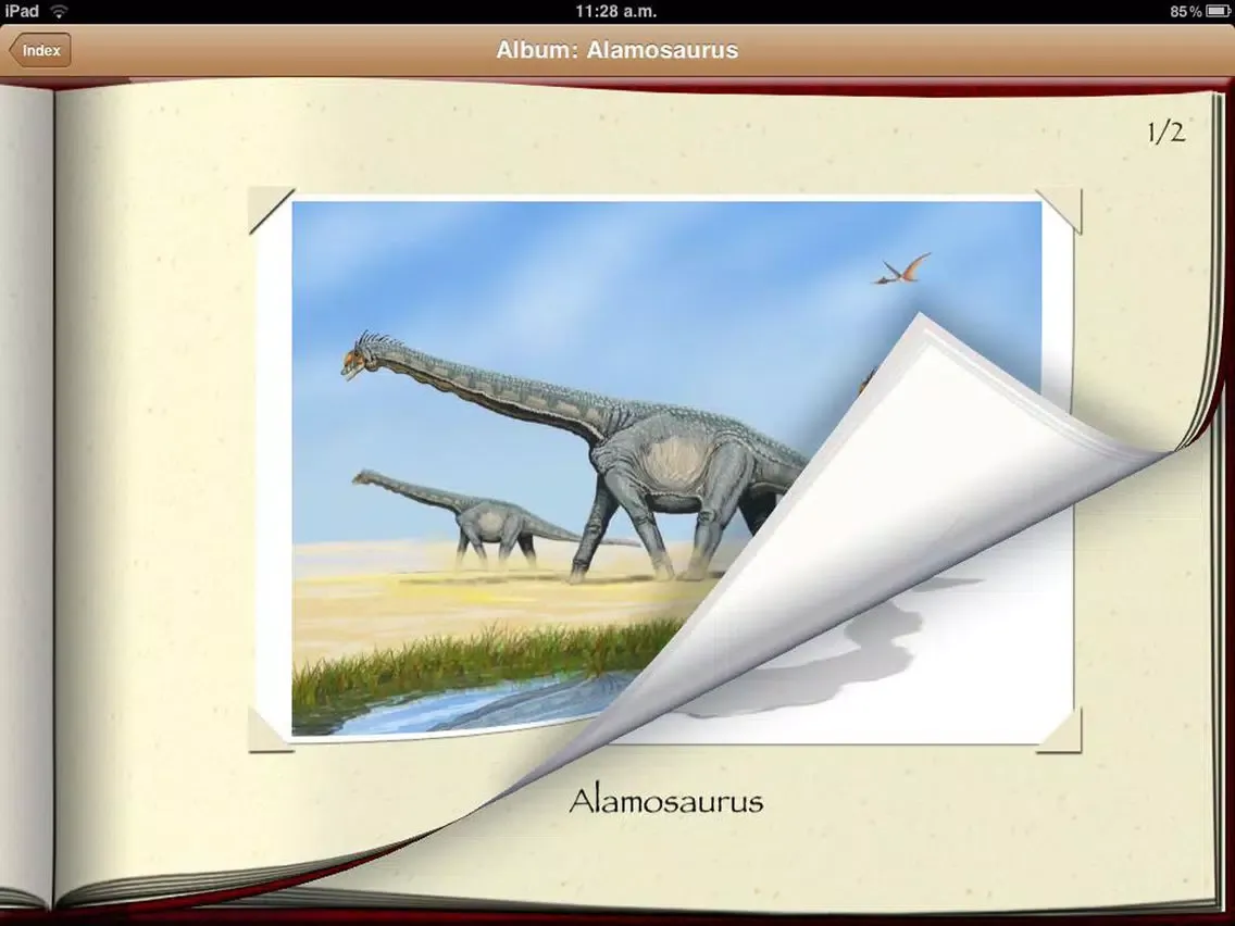 Dinosaur Book HD: iDinobook iPad  Screenshots