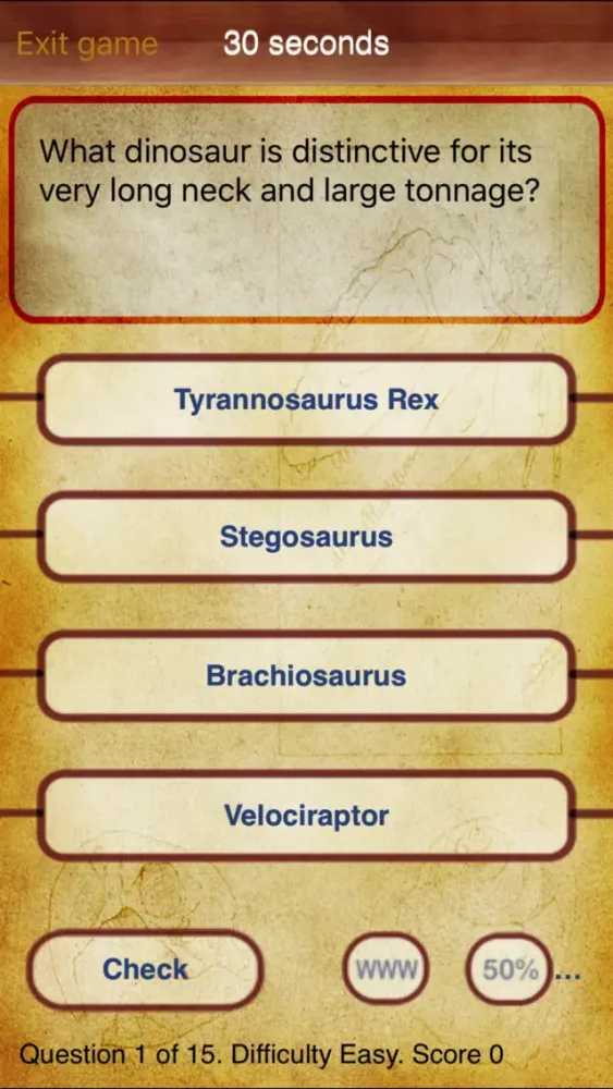 Ảnh chụp màn hình của Dinosaur Book: iDinobook