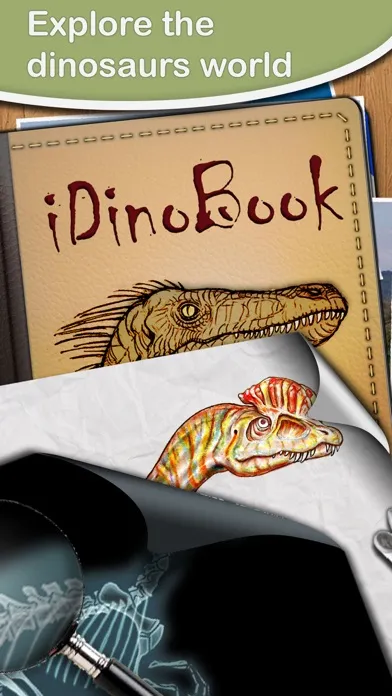 Capturas de tela do Dinosaur Book Lite: iDinobook