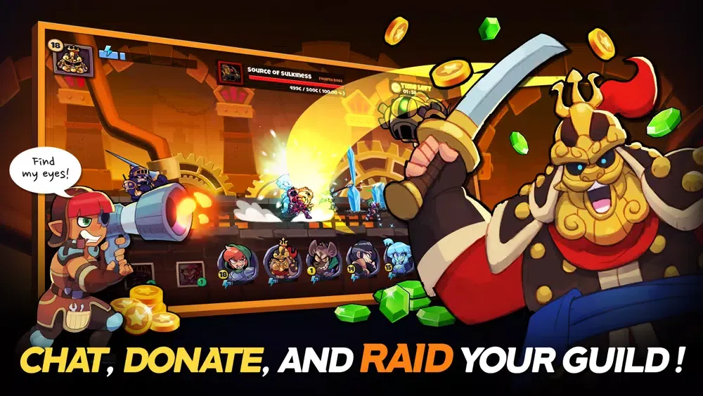 Captures d'écran de Band of Heroes IDLE RPG