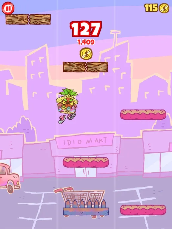 ภาพหน้าจอของ Rotten Escape: Jump action iPad 