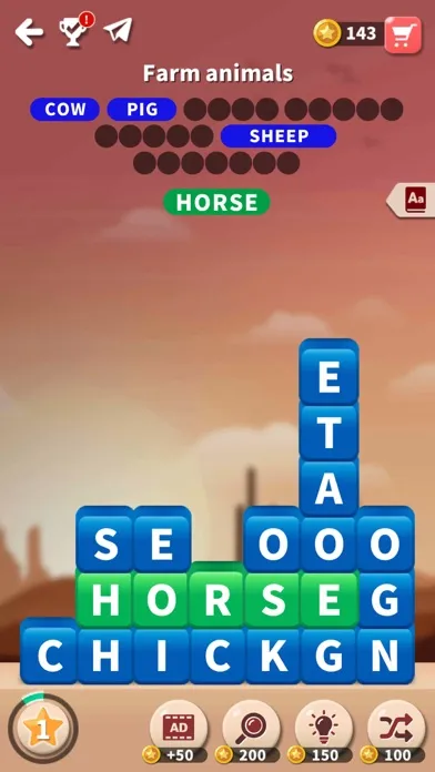 Word rescue: puzzle mission Screenshots