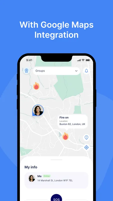 Tangkapan skrin TrackingApp.com