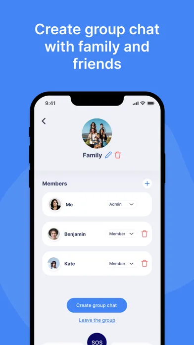 Tangkapan skrin TrackingApp.com