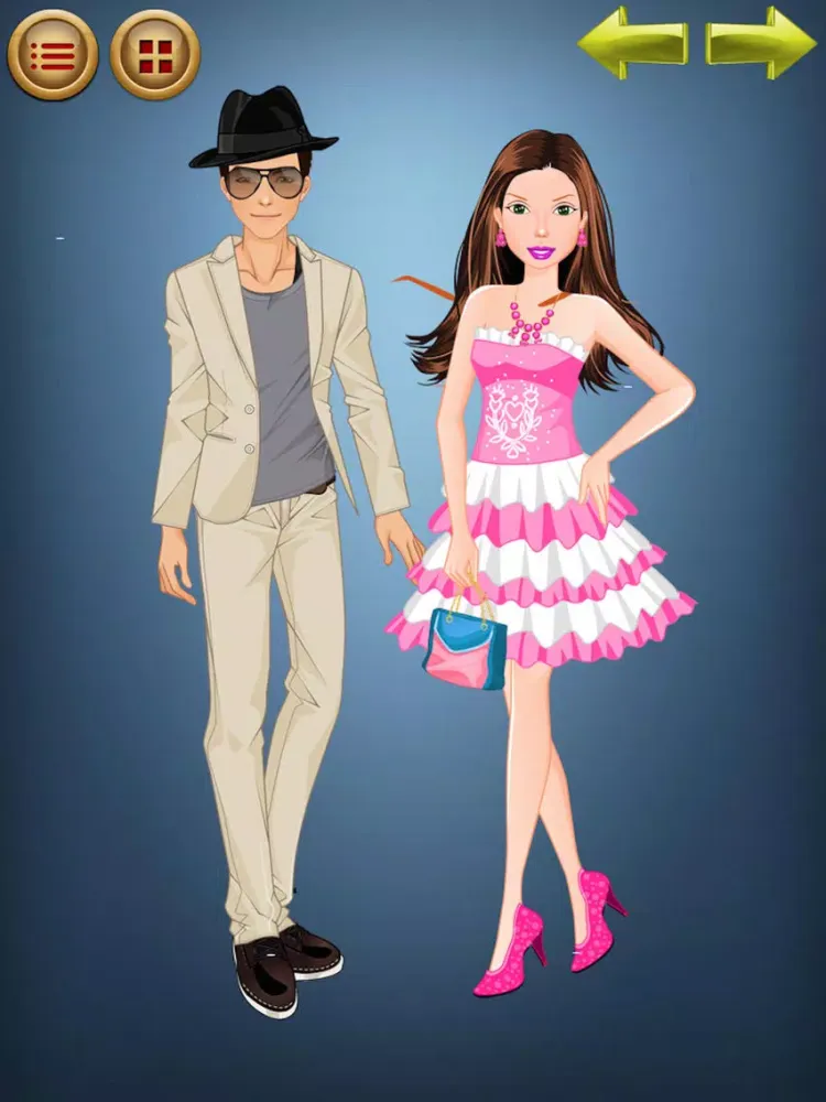 BoyFriend date Makeover & Dress up & Spa Free girls Games. iPad 應用截圖