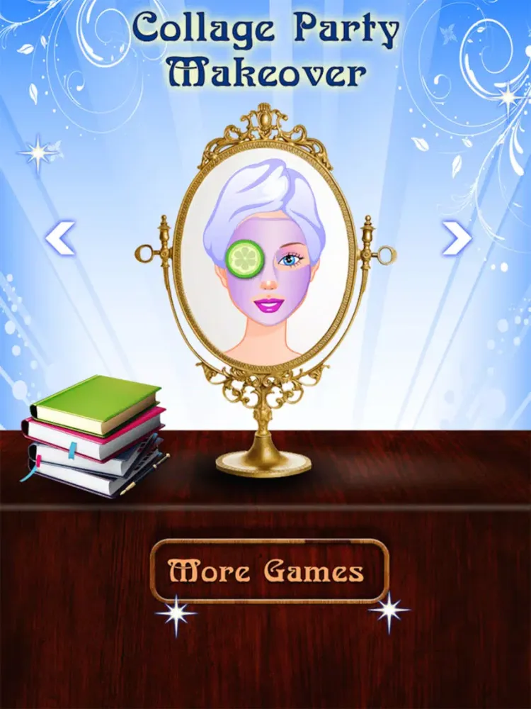 Capturas de tela do Collage Party Makeover ,Spa , Dressup free girls games iPad 
