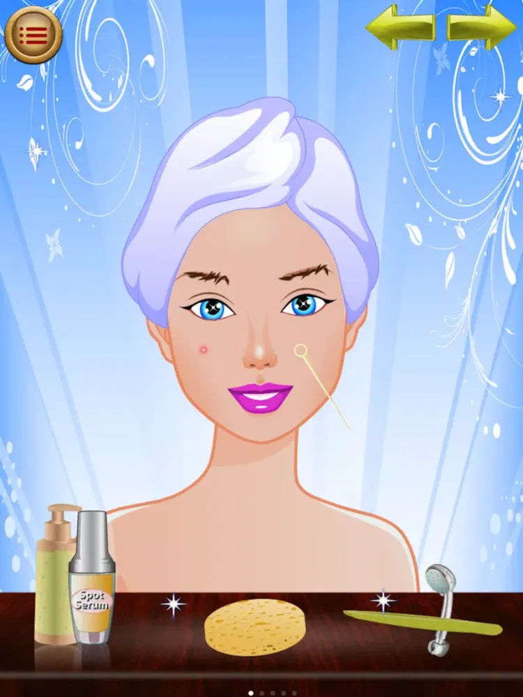 Capturas de tela do Collage Party Makeover ,Spa , Dressup free girls games iPad 