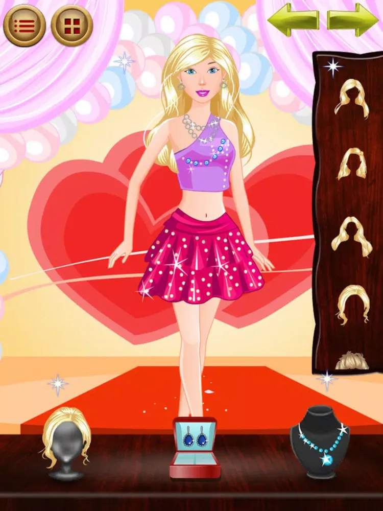Capturas de tela do Collage Party Makeover ,Spa , Dressup free girls games iPad 