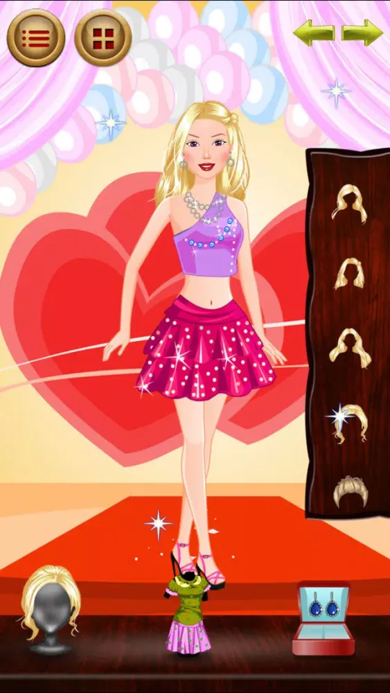 Capturas de tela do Collage Party Makeover ,Spa , Dressup free girls games