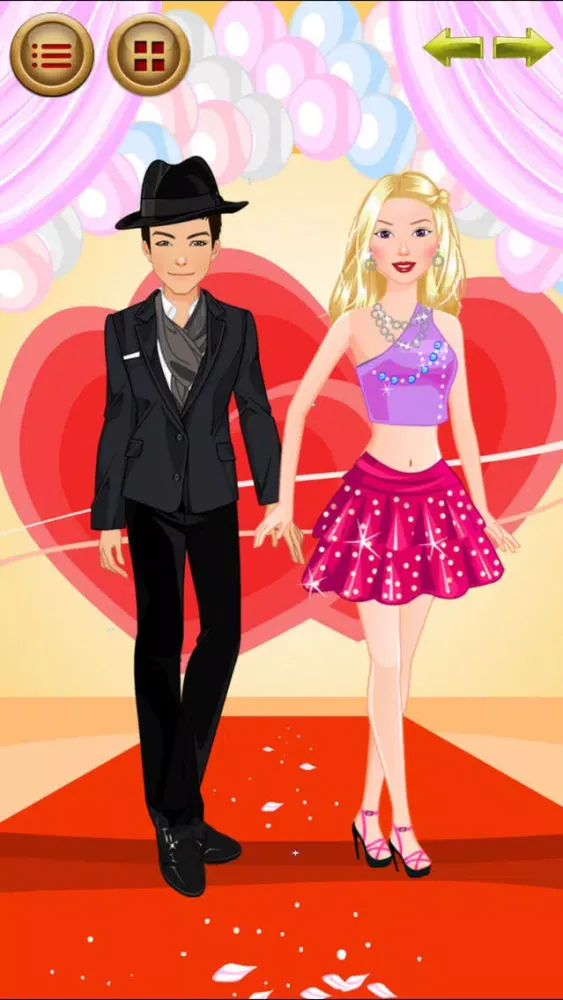 Capturas de tela do Collage Party Makeover ,Spa , Dressup free girls games