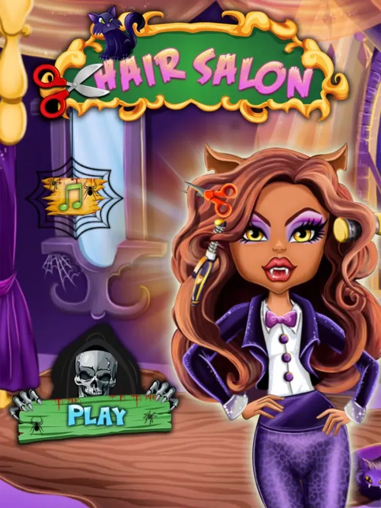 Halloween party new salon games for kids iPad  스크린샷