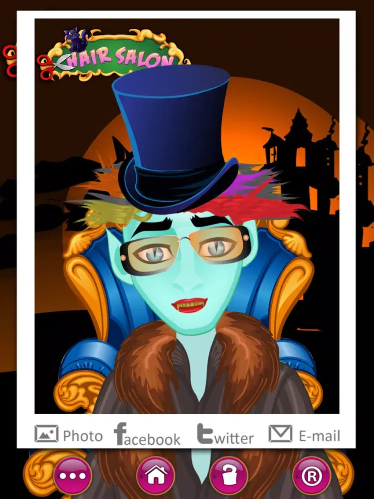 Halloween party new salon games for kids iPad  스크린샷