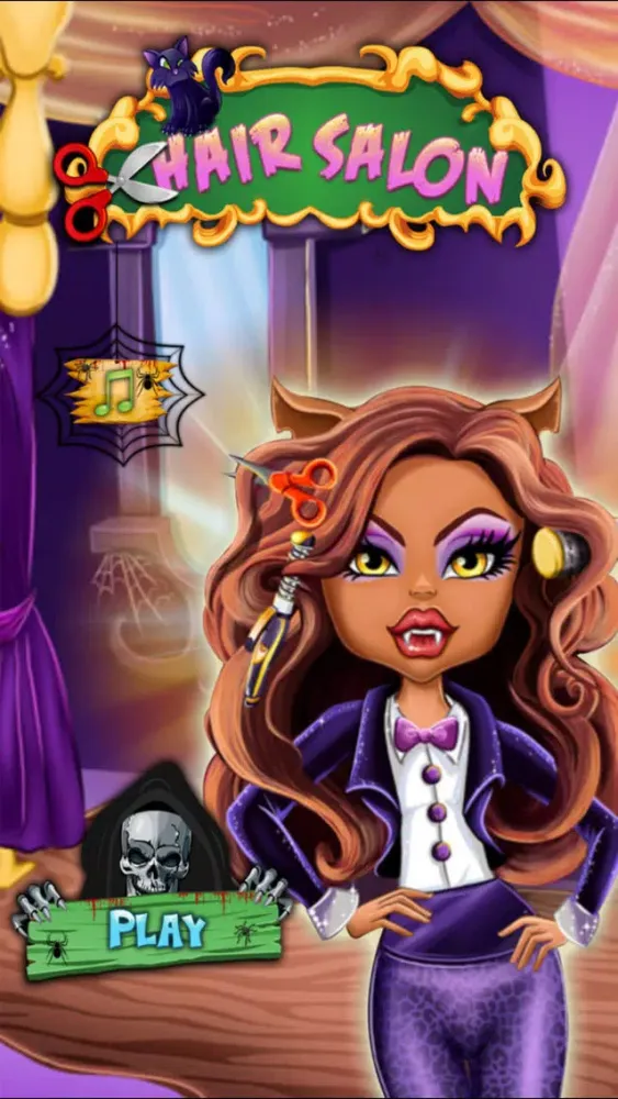 Halloween party new salon games for kids 스크린샷