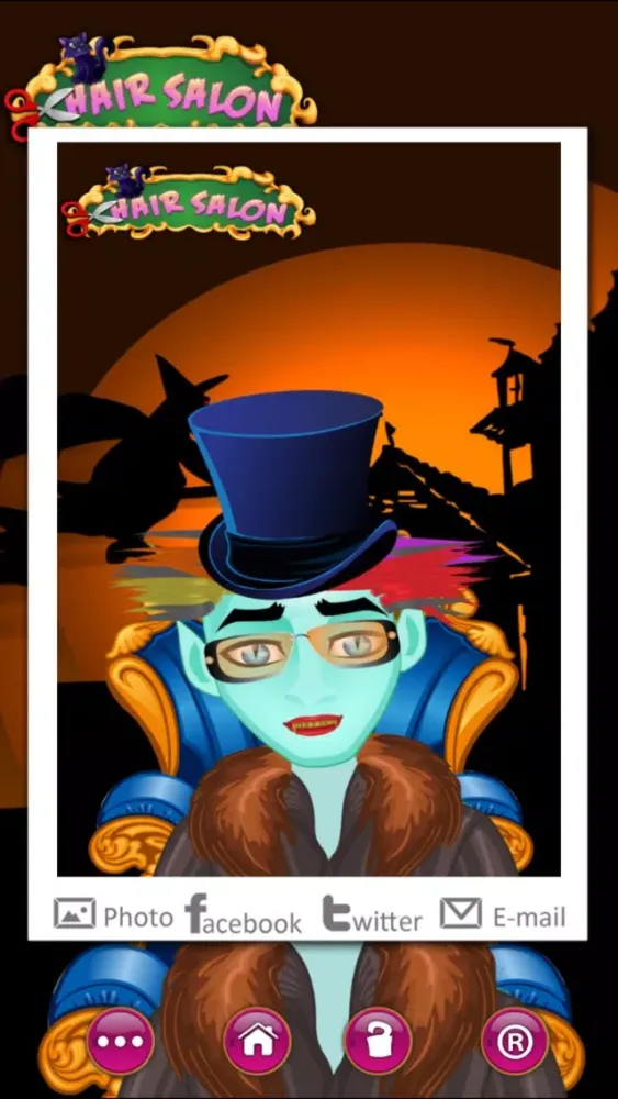Halloween party new salon games for kids 스크린샷