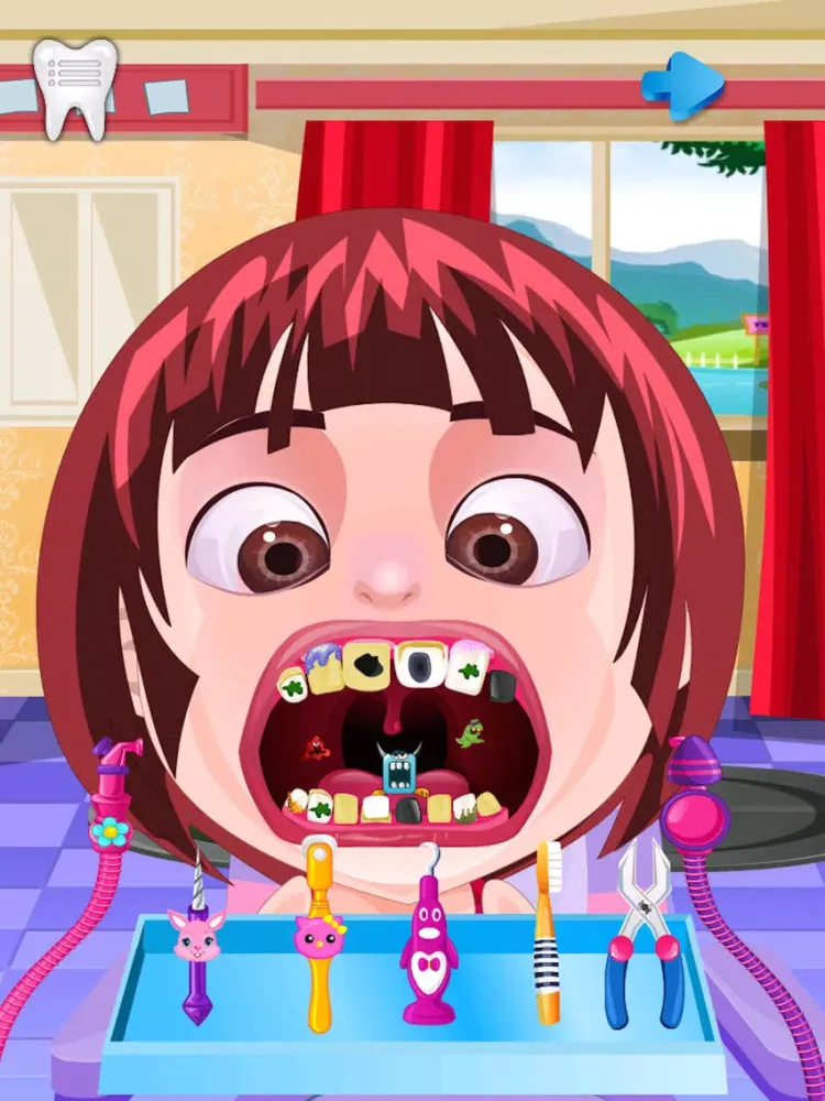 Capturas de pantalla de Kids Dentist Specialist - free kids Doctor surgery Games iPad 