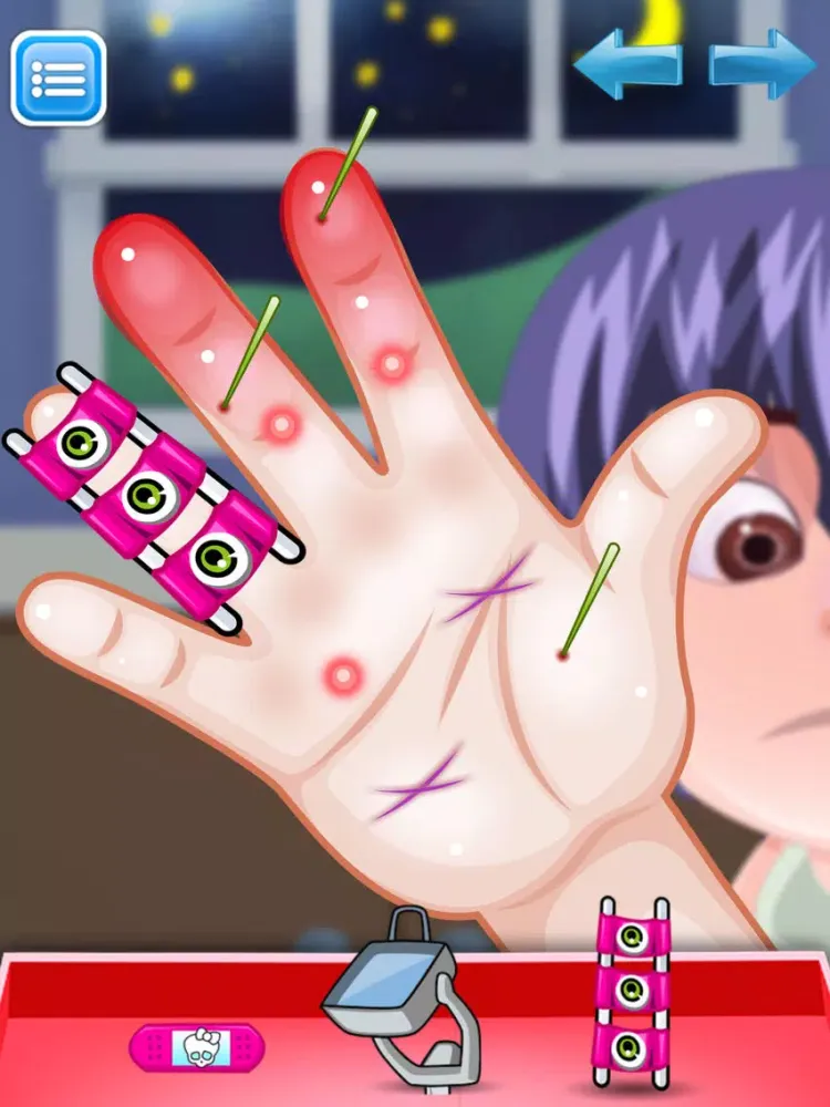 Little baby Kids Hand Doctor - free kids doctor Games iPad Screenshots