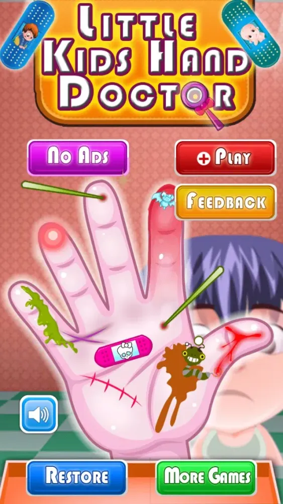 Little baby Kids Hand Doctor - free kids doctor Games Screenshots